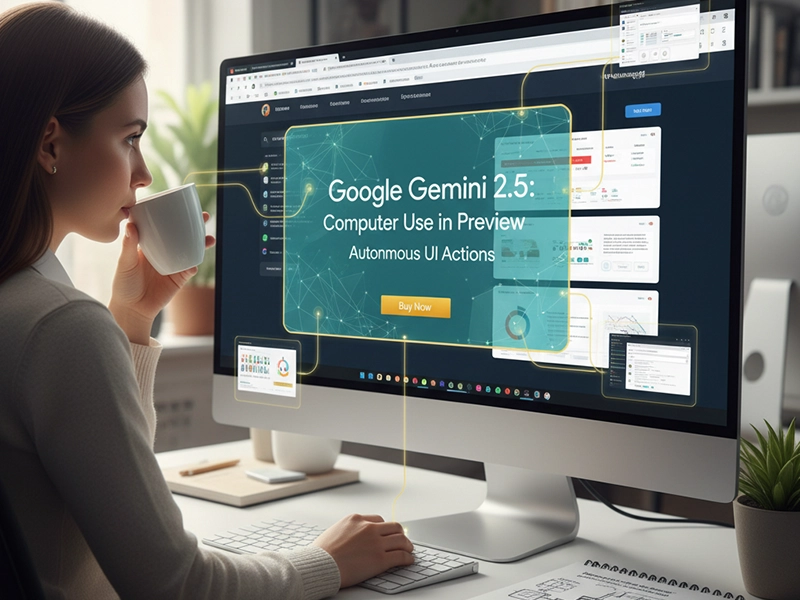 Google Gemini 2.5: AI That Clicks, Types, and Navigates the Web